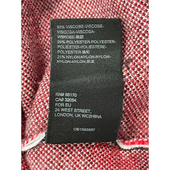 Anthropologie Lizzie Floral Sweater Women's XL Mock Neck Soft Knit Abstract Art - Picture 9 of 9